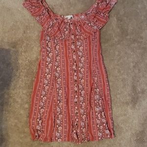 Paisley print dress